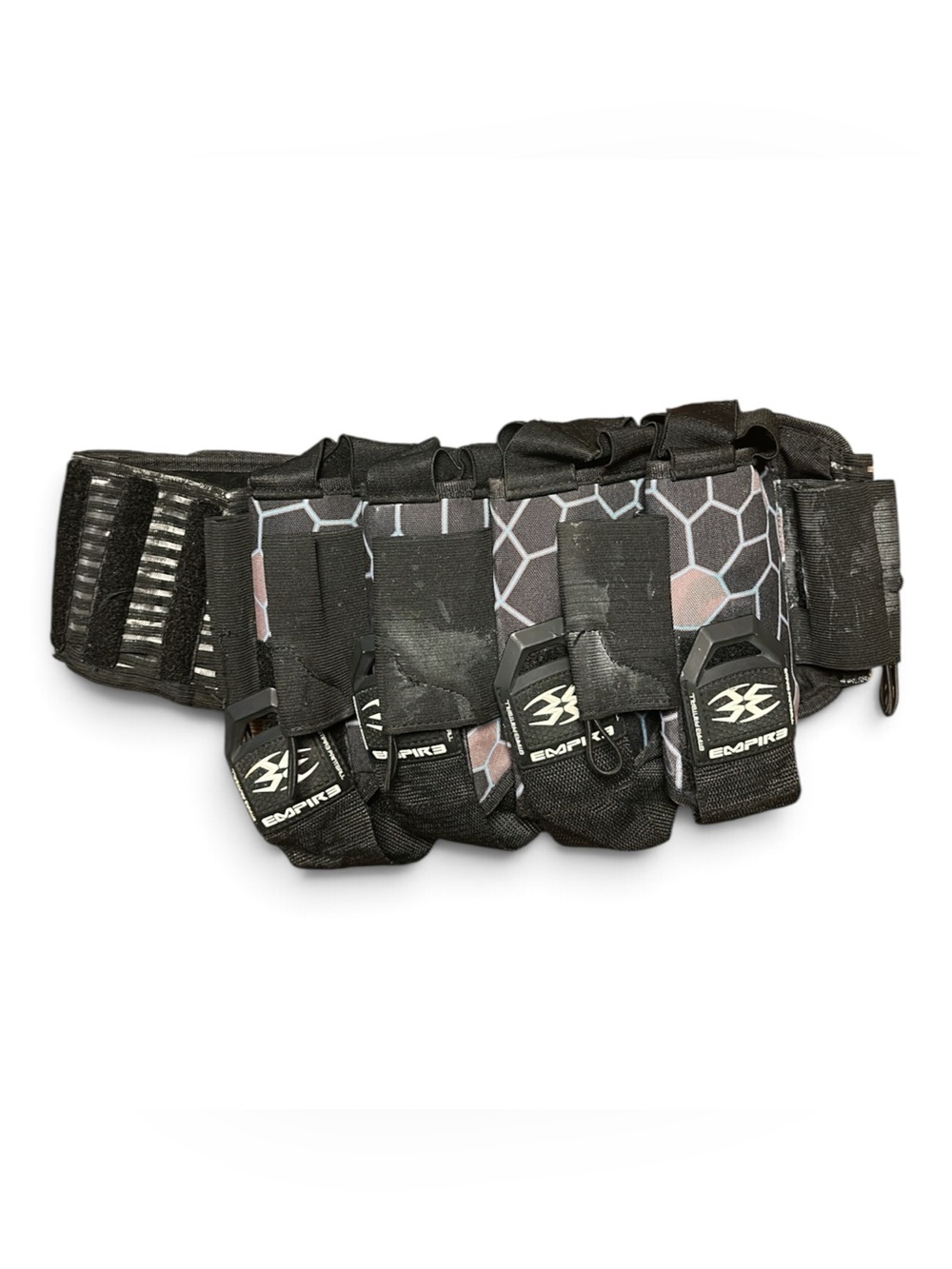 Empire Action Pack 4+7 Paintball Pod Harness Komodo Sky Black Blue